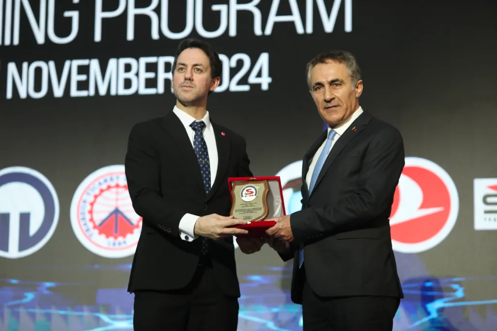 Official handover during the World Cup opening programme