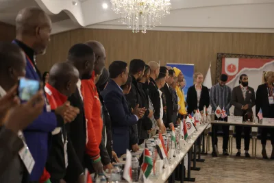 Delegates and national federation representatives at the FIFS World Congress 2024 (photograph 8 of 23)