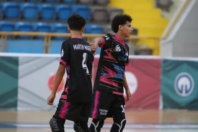 Young athletes competing in the first Junior Football Skating World Cup (photograph 6 of 26)
