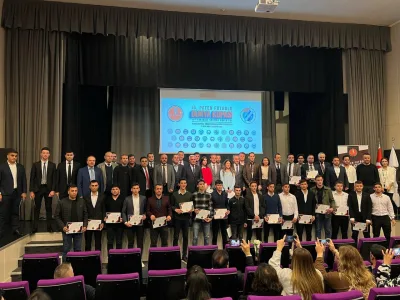 Participants at an international Football Skating coaching and refereeing seminar (photograph 13 of 18)