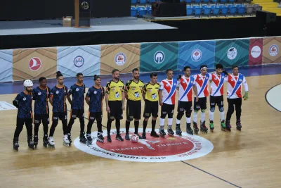 Match action from the 15th Senior Football Skating World Cup in Trabzon (photograph 11 of 34)
