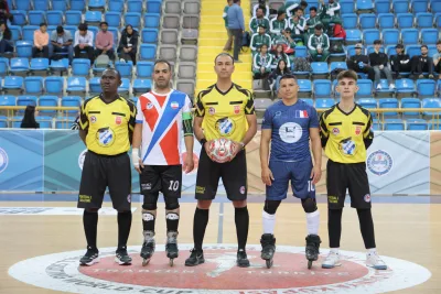 Match action from the 15th Senior Football Skating World Cup in Trabzon (photograph 15 of 34)