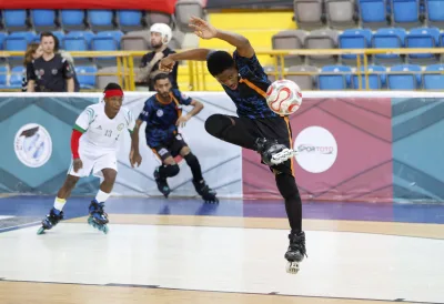 Match action from the 15th Senior Football Skating World Cup in Trabzon (photograph 21 of 34)