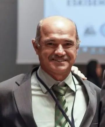 Official portrait of Almir Falcão, Vice President of Federation International Football Skating for the FUTINS discipline
