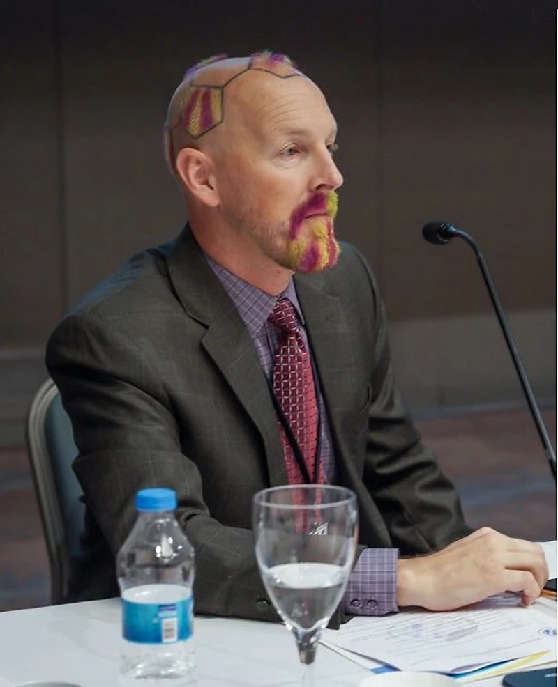 Official portrait of Zack Phillips, Vice President of Federation International Football Skating for the RollerSoccer discipline